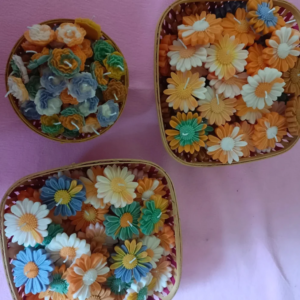 Soy Wax Daisy Flower Candle | 25 Rs./ Pc