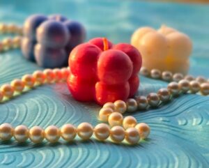 Soy Wax Scented Bubble Cube Candles | 35 Rs/ Pc