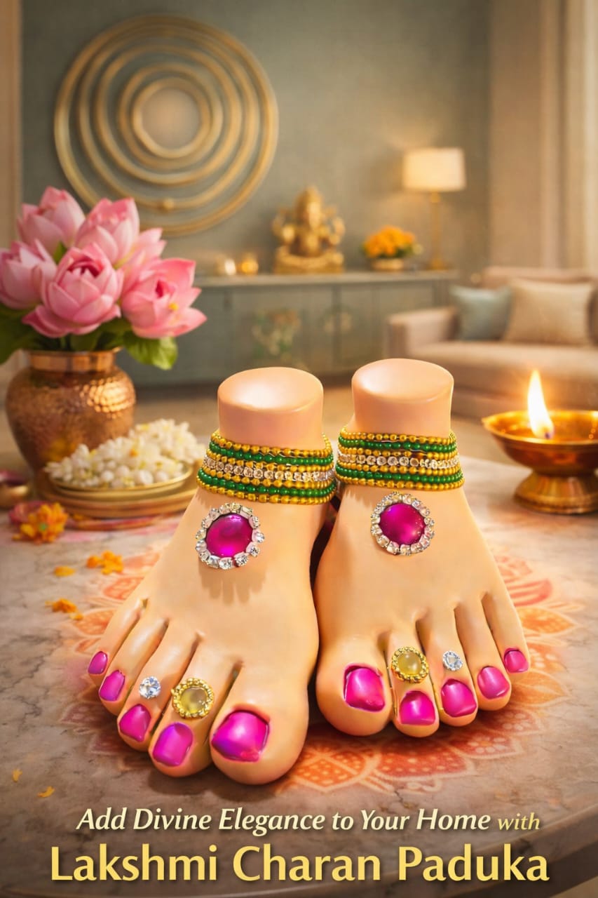 Lakshmi Charan Paduka – Symbols of Prosperity & Abundance