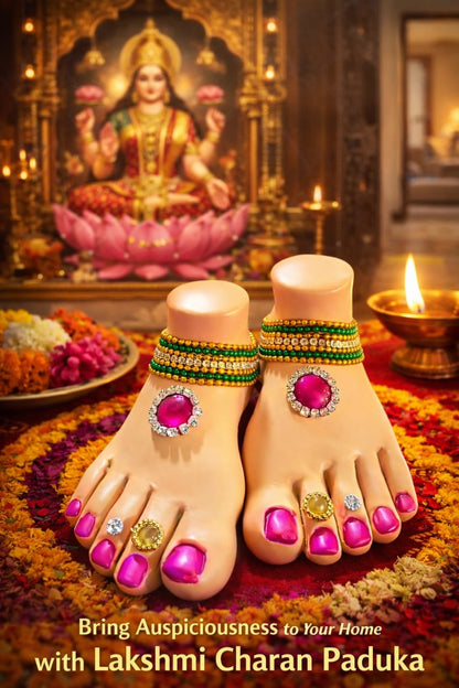 Lakshmi Charan Paduka – Symbols of Prosperity & Abundance