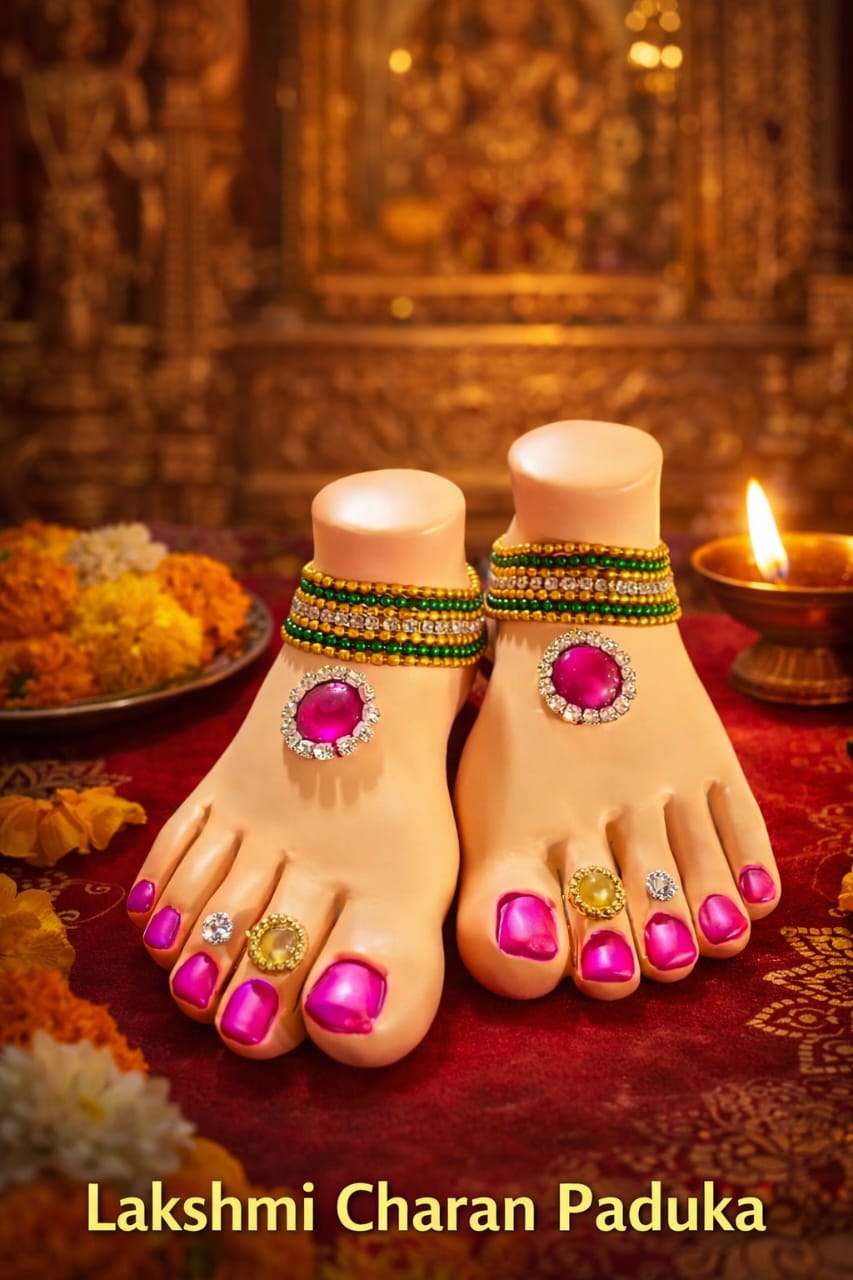 Lakshmi Charan Paduka – Symbols of Prosperity & Abundance